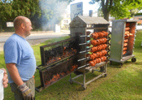 Hendlgrillen im Park 2014