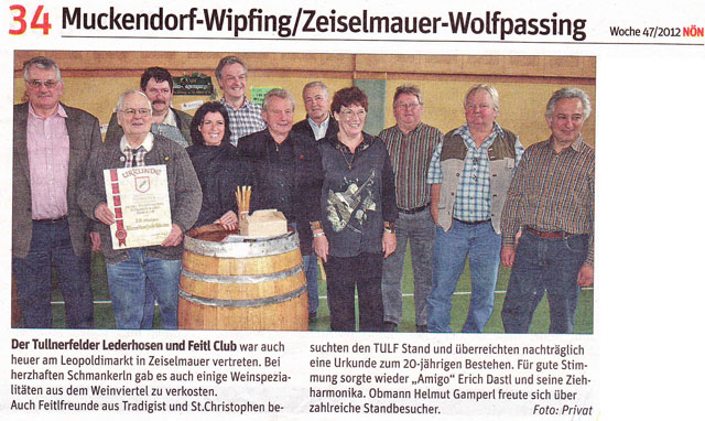 Feitlklub zu Besuch beim TULF