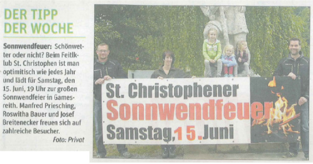 Sonnwendfeier 2013